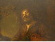 HST painting by Jan de Bray, Dutch school, depicting a sleeping monk and violinist, 17th century