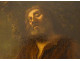 HST painting by Jan de Bray, Dutch school, depicting a sleeping monk and violinist, 17th century