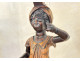 Italian side table, pedestal table, torchère stand, Blackamoore child's table, Venice, 19th century