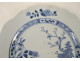 Chinese porcelain plate, East India Company, Kangxi tree landscape, 18th century