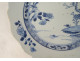Chinese porcelain plate, East India Company, Kangxi tree landscape, 18th century