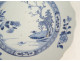 Chinese porcelain plate, East India Company, Kangxi tree landscape, 18th century