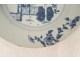 Chinese porcelain plate, East India Company, Kangxi tree landscape, 18th century