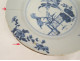 Chinese porcelain plate, East India Company, Kangxi tree landscape, 18th century
