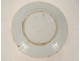 Chinese porcelain plate, East India Company, Kangxi tree landscape, 18th century