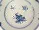 Chinese porcelain plate, East India Company, Kangxi tree landscape, 18th century