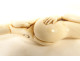 Ivory carved statuette of a female doctor, nude woman, China, Qing dynasty, 19th century