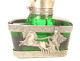 Empire inkwell, solid silver, Minerva, eagle, chariot, antique crown, 19th century