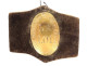 Gamekeeper armband with brass plate, Gallaud Estate Guard, Loir-et-Cher, 19th century 