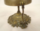 Counter bell, bronze service bell, bunches of grapes, vine, 19th century