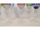 8 Saint-Louis crystal Rhin Roemers wine glasses, Tommy pattern, 20th century