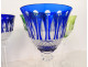 8 Saint-Louis crystal Rhin Roemers wine glasses, Tommy pattern, 20th century