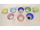 8 Saint-Louis crystal Rhin Roemers wine glasses, Tommy pattern, 20th century