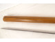 Sword cane with a Toledo-style damascened blade and horn pommel, wooden shaft, 19th century