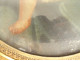 Oval painting of the Virgin and Child, Madonna, gilt frame, late 18th century