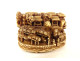 Carved ivory netsuke signed Kagetoshi miniature village temple Edo Japan 19th century