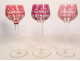8 Saint-Louis Roemers Rhine crystal wine glasses, Traminer pattern, 20th century