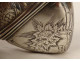 Small solid silver heart-shaped reliquary box for vinaigrette, 17.37g, 19th century