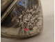 Small solid silver heart-shaped reliquary box for vinaigrette, 17.37g, 19th century