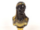 Neo-Egyptian bronze sculpture of Queen Cleopatra Nitocris, 19th century
