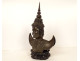 Bronze sculpture of a female Apsara dancer, Vietnam/Indochina, Bien Hoa school, 20th century