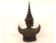 Bronze sculpture of a female Apsara dancer, Vietnam/Indochina, Bien Hoa school, 20th century