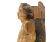 Polychrome wooden sculpture/statue of Saint Sebastian, martyr, 17th century