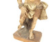 Polychrome wooden sculpture/statue of Saint Sebastian, martyr, 17th century