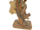Polychrome wooden sculpture/statue of Saint Sebastian, martyr, 17th century