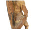 Polychrome wooden sculpture/statue of Saint Sebastian, martyr, 17th century