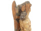 Polychrome wooden sculpture/statue of Saint Sebastian, martyr, 17th century