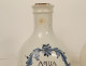 Pair of Nevers earthenware pharmacy jars and bottles, monochrome lemon balm and betony, 18th century
