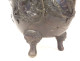 Large bronze dragon planter cachepot Taotie Nomura Kyoto Japan Meiji 19th century