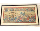 Ukiyo-e print of courtesans, Oiran brothel, Yoshitora, Meiji period, 19th century