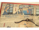 Ukiyo-e print of courtesans, Oiran brothel, Yoshitora, Meiji period, 19th century