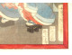 Ukiyo-e print of courtesans, Oiran brothel, Yoshitora, Meiji period, 19th century