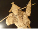 Pair of lacquered wood panels with Shibayama marquetry figures, Japan Meiji period, 19th century