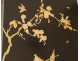 Pair of lacquered wood panels with Shibayama marquetry figures, Japan Meiji period, 19th century