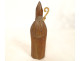 Small wooden sculpture of a Saint Bishop with a crosier and mitre, 19th century