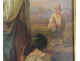 Oil on canvas, after Auguste Delacroix, Prayer, Italian Madonna, Virgin, 19th century