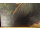 Oil on canvas, after Auguste Delacroix, Prayer, Italian Madonna, Virgin, 19th century