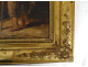 Oil on canvas, after Auguste Delacroix, Prayer, Italian Madonna, Virgin, 19th century