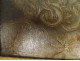 HST portrait of a noble lady, Court Fontange, gilt twisted frame, Louis XIV, 17th century