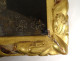 HST portrait of a noble lady, Court Fontange, gilt twisted frame, Louis XIV, 17th century