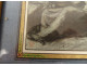 Pastel and ink drawing of a mythological scene, Bacchanalia, S. Vouay collection, 19th century