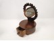 Psyche or mirror, Louis-Philippe, Walnut, nineteenth