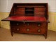 Office Scriban solid mahogany furniture, port, eighteenth