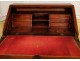 Office Scriban solid mahogany furniture, port, eighteenth