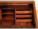 Office Scriban solid mahogany furniture, port, eighteenth