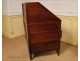 Office Scriban solid mahogany furniture, port, eighteenth